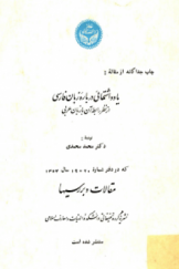یادداشت هایی درباره زبان فارسی از نظر رابطه آن با زبان عربی